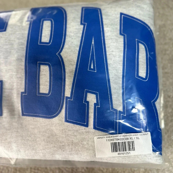 THIS HAS BEEN SOLD. Women's The Bar Sweatshirt Grey Blue XL - Picture 6 of 7
